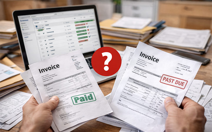 Slab pregled nad računi Slab pregled nad računi